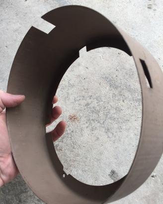 Sede faro per A112 in lamiera Dx