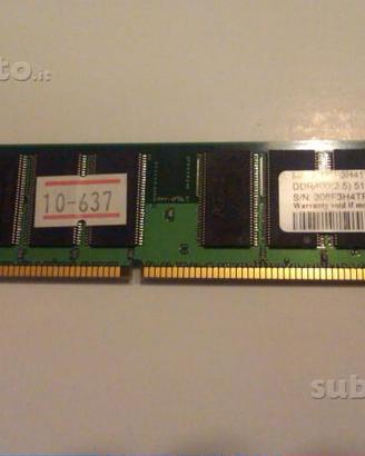 Memoria 512 Mbyte DDR 400