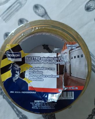 nastro segnaletico adesivo professionale NUOVO