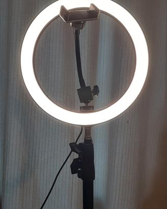 Ring light LED 26 cm diametro 