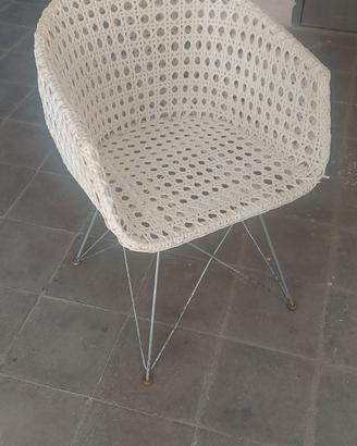 4 sedie da giardino comode