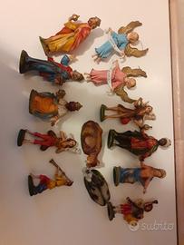Presepio statuine vintage 
