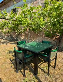 Set IBISCO tavolo e 4 seggiole