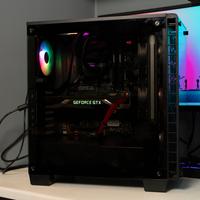 Pc fisso corsair + monitor msi + tastiera corsair