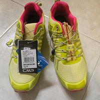 scarpe trail CMP TG. 37 nuove