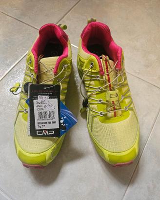 scarpe trail CMP TG. 37 nuove