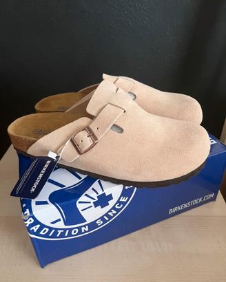 Birkenstock Boston Suede Taglia 42 - Nuove