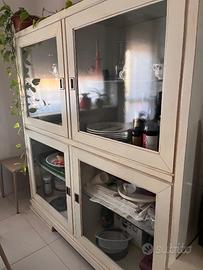 Mobile tv e credenza avorio anticato