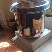 Cestello in silver per bottiglia e ghiaccio