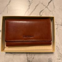 Portafoglio “Conte Max” in vera pelle – Nuovo