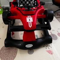 Girello primi passi “Ferrari” con scatolo