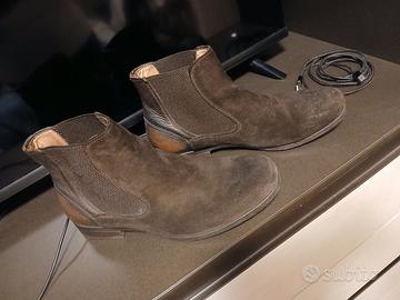 stivaletto in camoscio