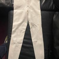 Pantaloni con guanti equitazione