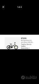 Bici bambini