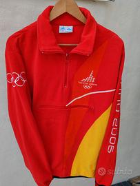 Felpa Olimpiadi Asics Torino 2006 e spille Leggere
