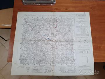 Mappa militare IGM  Castelnuovo di Garfagnana