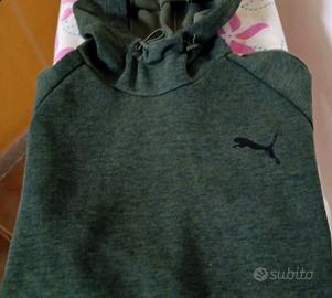 Felpa uomo cappuccio taglia M Puma 