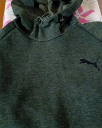 Felpa uomo cappuccio taglia M Puma 