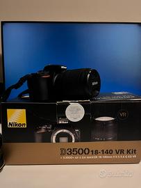 Nikon D3500 + Kit 18-140