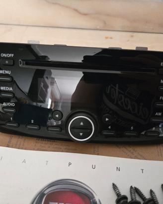 Autoradio Originale FIAT Punto Evo con Manuale