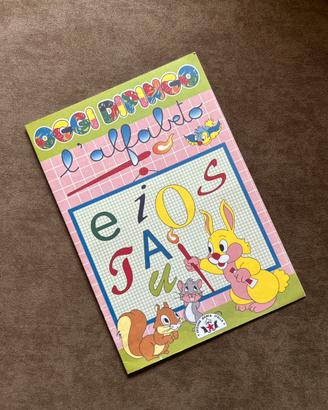 Oggi dipingo l'alfabeto - Libro da colorare