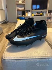 Nike Mercurial superfly air zoom nere taglia 42