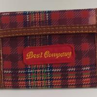 Portafoglio in tessuto best company originale vint