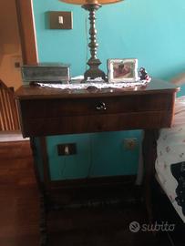 Tavolino lavoro antico XIX^