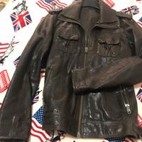 Giacca in pelle Superdry