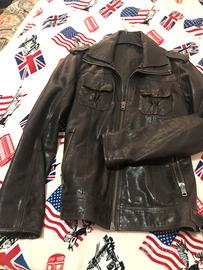 Giacca in pelle Superdry