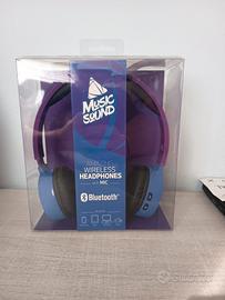 cuffie bluetooth music sound 