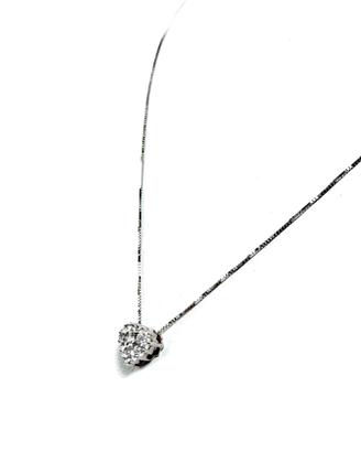 Collana Cuore di Diamanti
