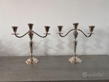 Candelieri argento 925 Gorham
