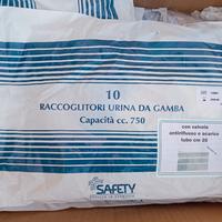 Sacche urina  catetere da gamba 10 pezzi 