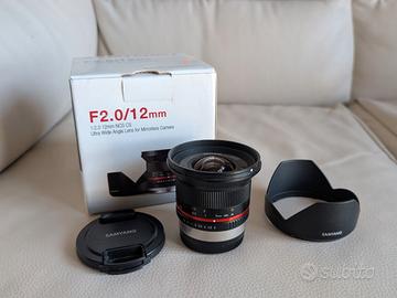 Samyang 12mm f/2 NCS CS Fujifilm X