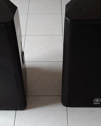 Coppia Casse Yamaha DXR15 Biamplificate 700 W RMS