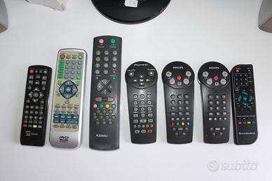 TELECOMANDO TV USATO VINTAGE ORIGINALE ENTRA E SCE