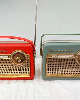 Coppia radio vintage Nordmende Transita 