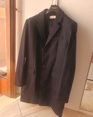 Cappotto Classico Uomo Blu scuro Taglia L