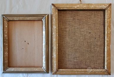 Set 2 cornici Vintage anni '40 - '50