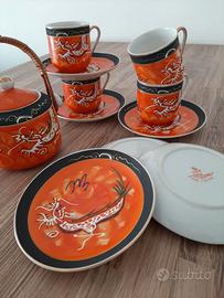 Servizio da caffè Fine China: 11 pezzi