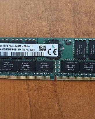 RAM DDR4 32 GB SK HYNIX PC4-2400T ECC 
