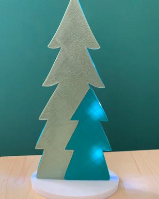 Alberello Natale illuminato 3D