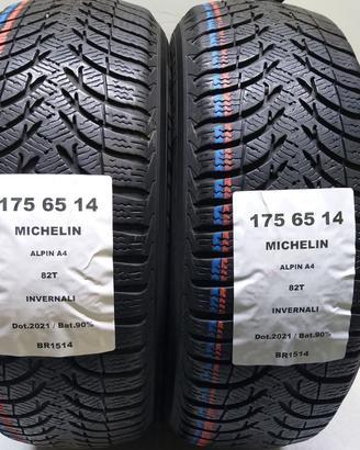2 GOMME 175 65 14 MICHELIN BR1514