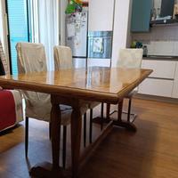 Tavolo in Rovere Massello – Rinato a Nuova Vita