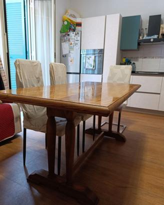 Tavolo in Rovere Massello – Rinato a Nuova Vita
