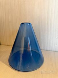 Vasetto blu cobalto Salviati Murano