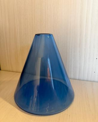 Vasetto blu cobalto Salviati Murano