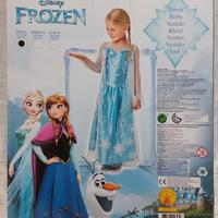 COSTUME ORIGINALE FROZEN ELSA(3-4 ANNI) 104cm