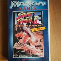 VHS film anime Street Fighter 2 manga games movie